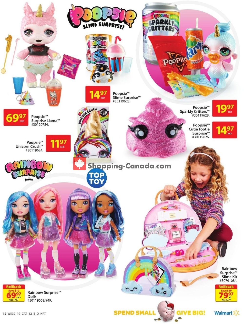 Walmart flyer from Thursday October 17, 2019 to Wednesday December 25, 2019 - page 12