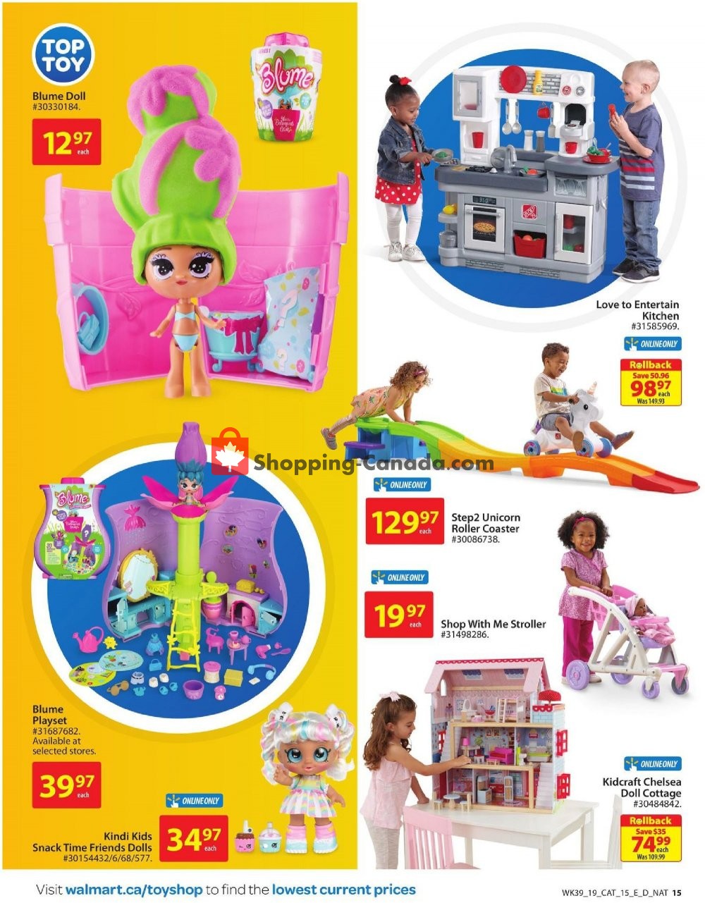 Walmart flyer from Thursday October 17, 2019 to Wednesday December 25, 2019 - page 15