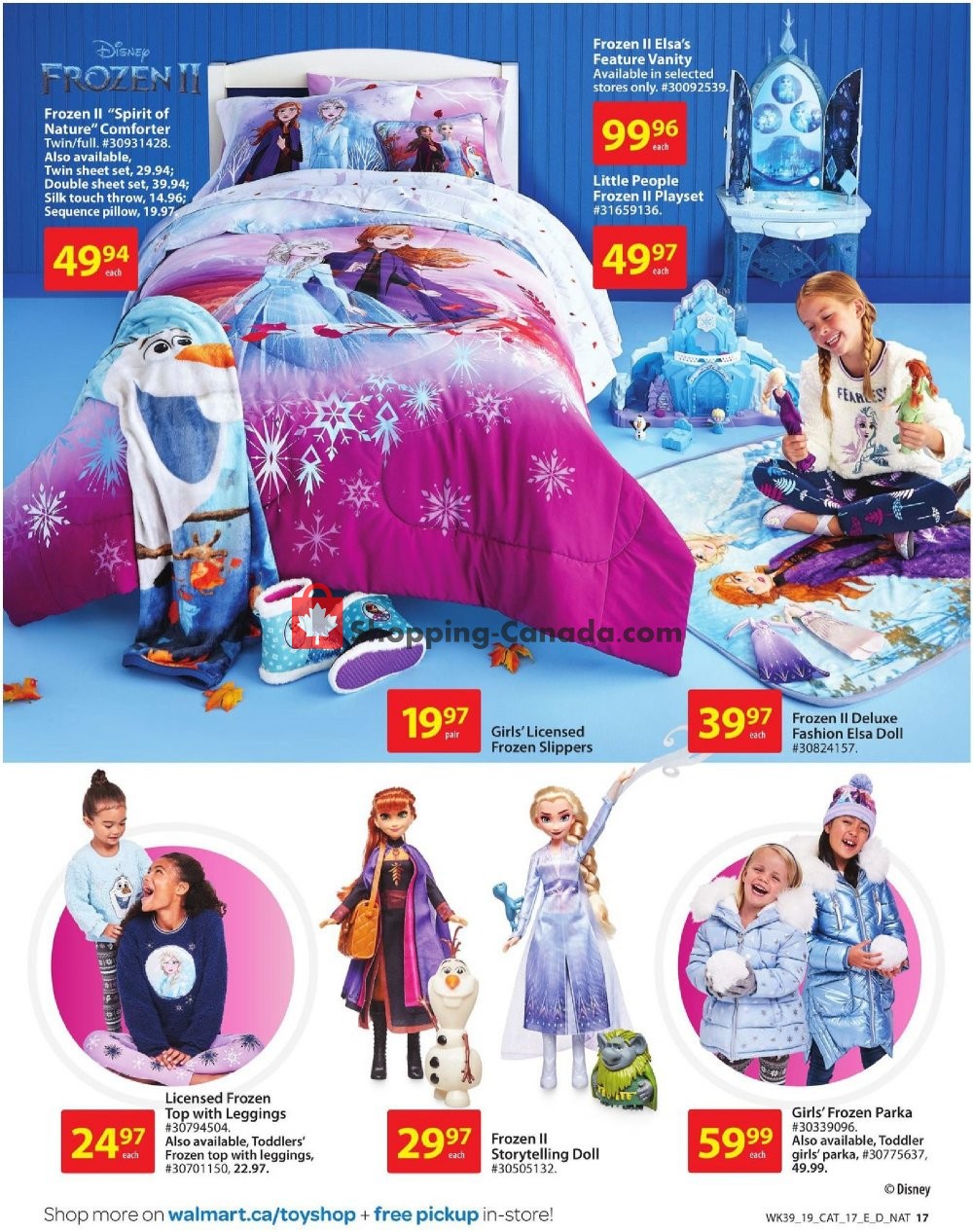 Walmart flyer from Thursday October 17, 2019 to Wednesday December 25, 2019 - page 17