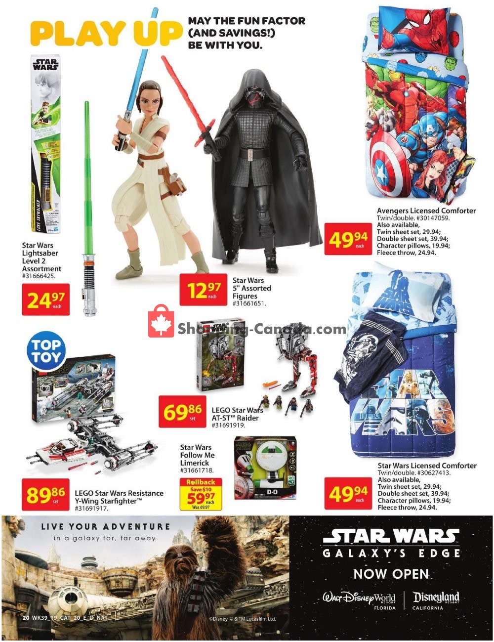 Walmart flyer from Thursday October 17, 2019 to Wednesday December 25, 2019 - page 20