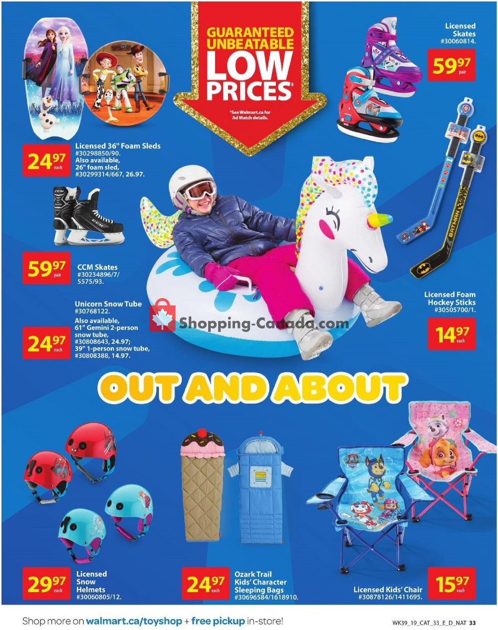 Walmart flyer from Thursday October 17, 2019 to Wednesday December 25, 2019 - page 32