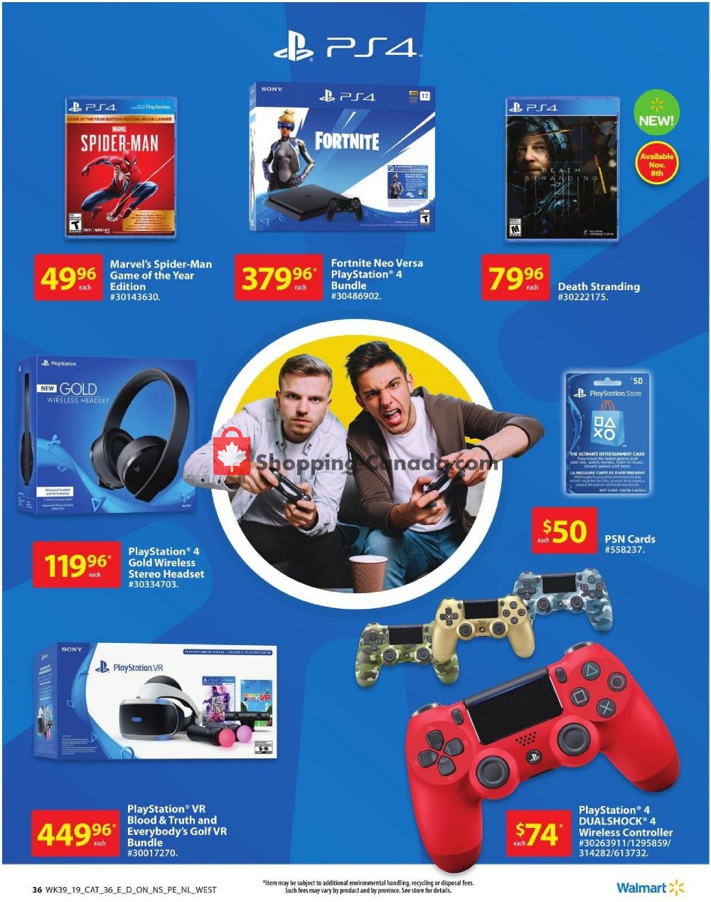 Walmart flyer from Thursday October 17, 2019 to Wednesday December 25, 2019 - page 36