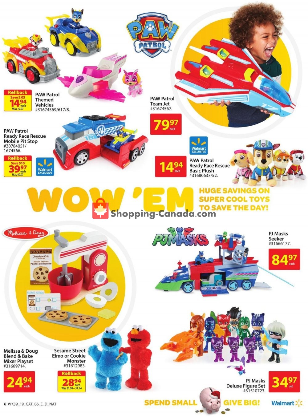 Walmart flyer from Thursday October 17, 2019 to Wednesday December 25, 2019 - page 6