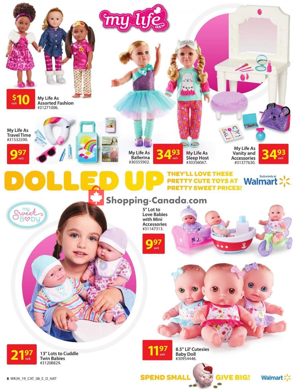 Walmart flyer from Thursday October 17, 2019 to Wednesday December 25, 2019 - page 8