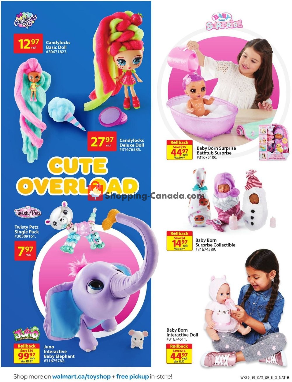 Walmart flyer from Thursday October 17, 2019 to Wednesday December 25, 2019 - page 9
