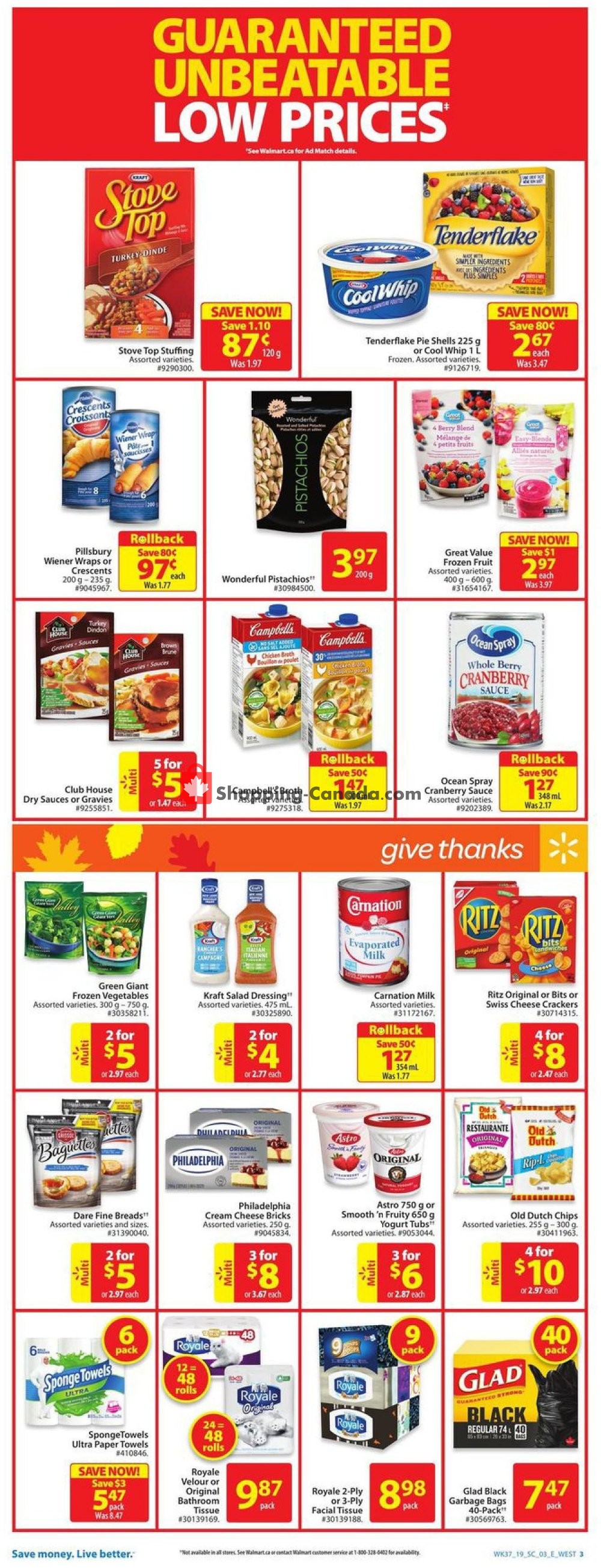 Walmart flyer from Thursday October 3, 2019 to Wednesday October 9, 2019 - page 5