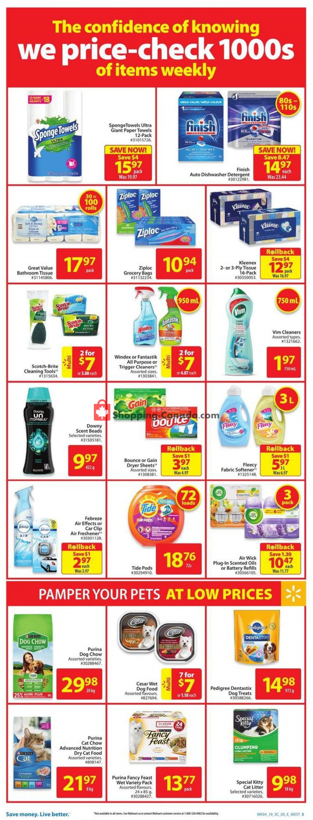 Walmart flyer from Thursday September 12, 2019 to Wednesday September 18, 2019 - page 6
