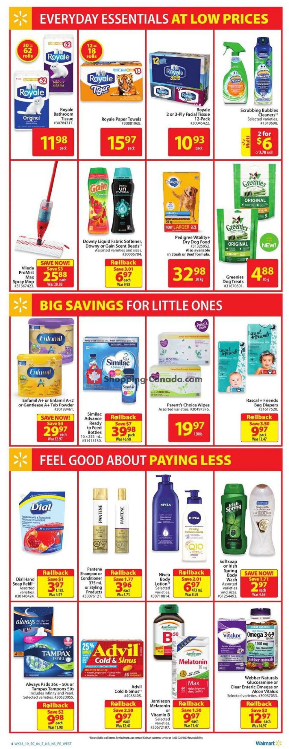 Walmart flyer from Thursday September 5, 2019 to Wednesday September 11, 2019 - page 11