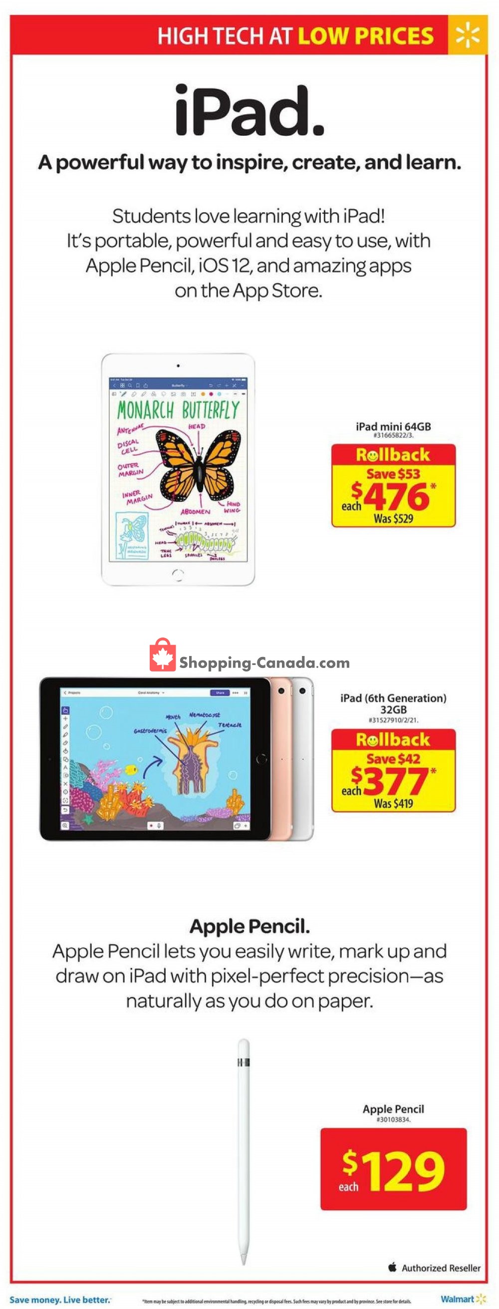 Walmart flyer from Thursday September 5, 2019 to Wednesday September 11, 2019 - page 13