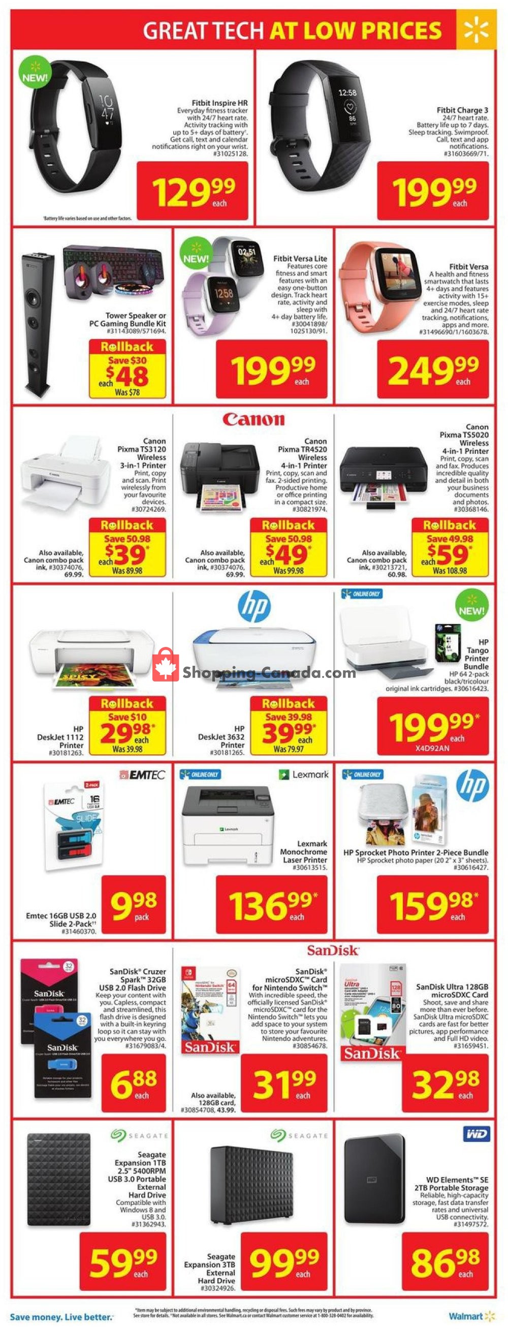 Walmart flyer from Thursday September 5, 2019 to Wednesday September 11, 2019 - page 15