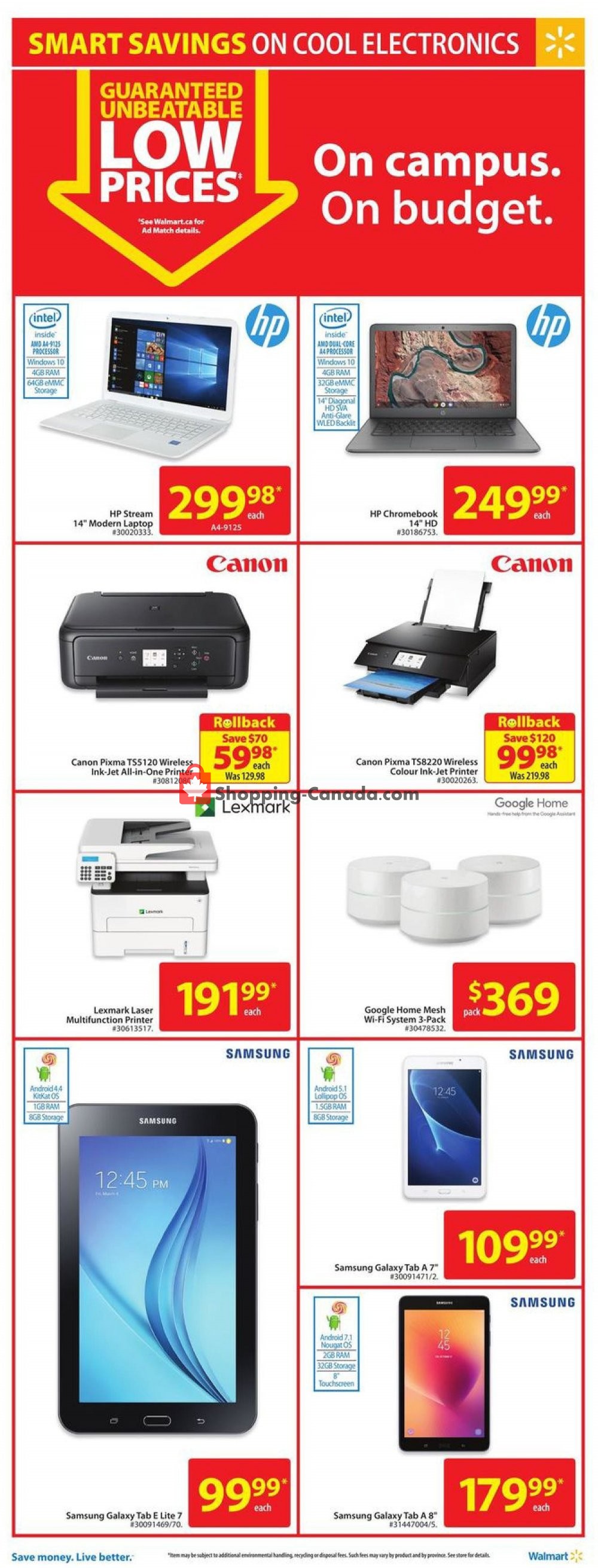 Walmart flyer from Thursday September 5, 2019 to Wednesday September 11, 2019 - page 17