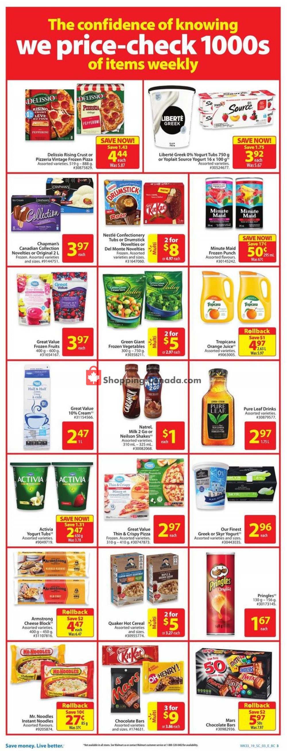 Walmart flyer from Thursday September 5, 2019 to Wednesday September 11, 2019 - page 4