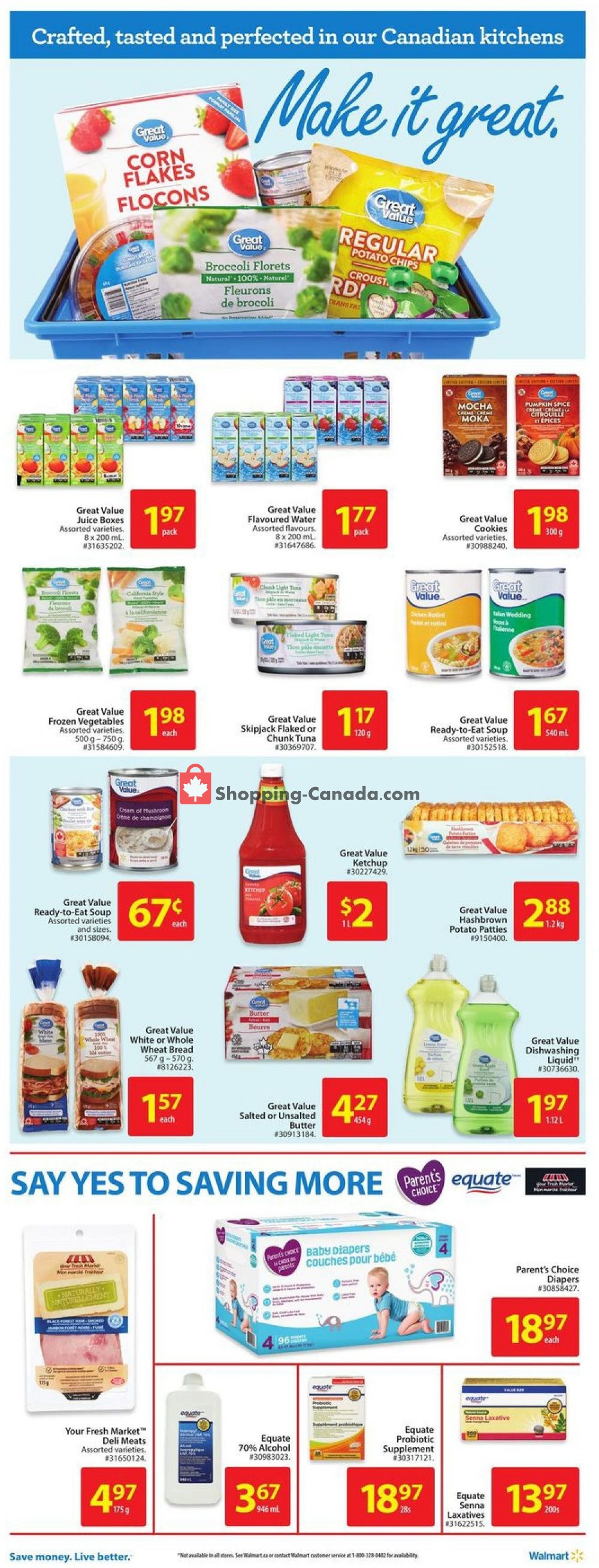 Walmart flyer from Thursday September 5, 2019 to Wednesday September 11, 2019 - page 5