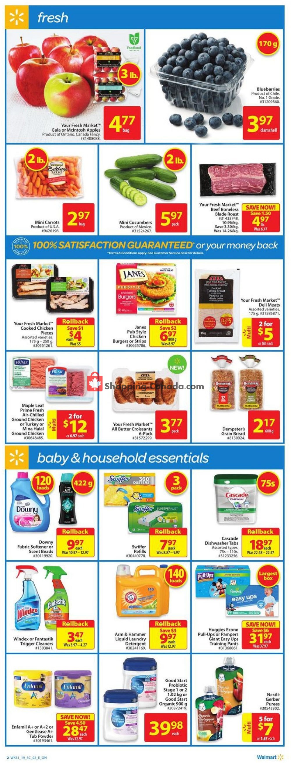 Walmart flyer from Thursday January 10, 2019 to Wednesday January 16, 2019 - page 2