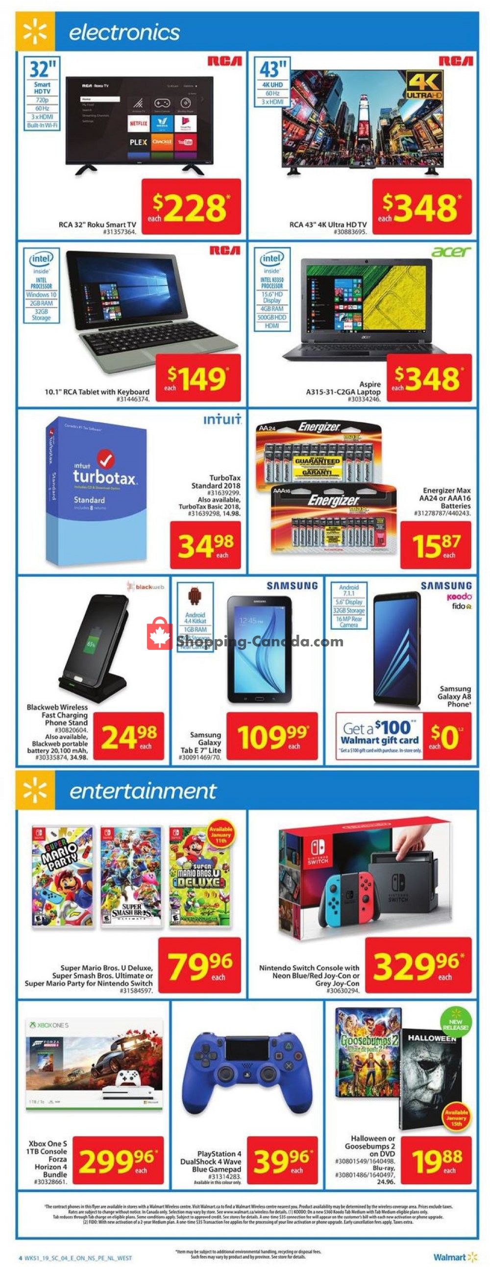 Walmart flyer from Thursday January 10, 2019 to Wednesday January 16, 2019 - page 5