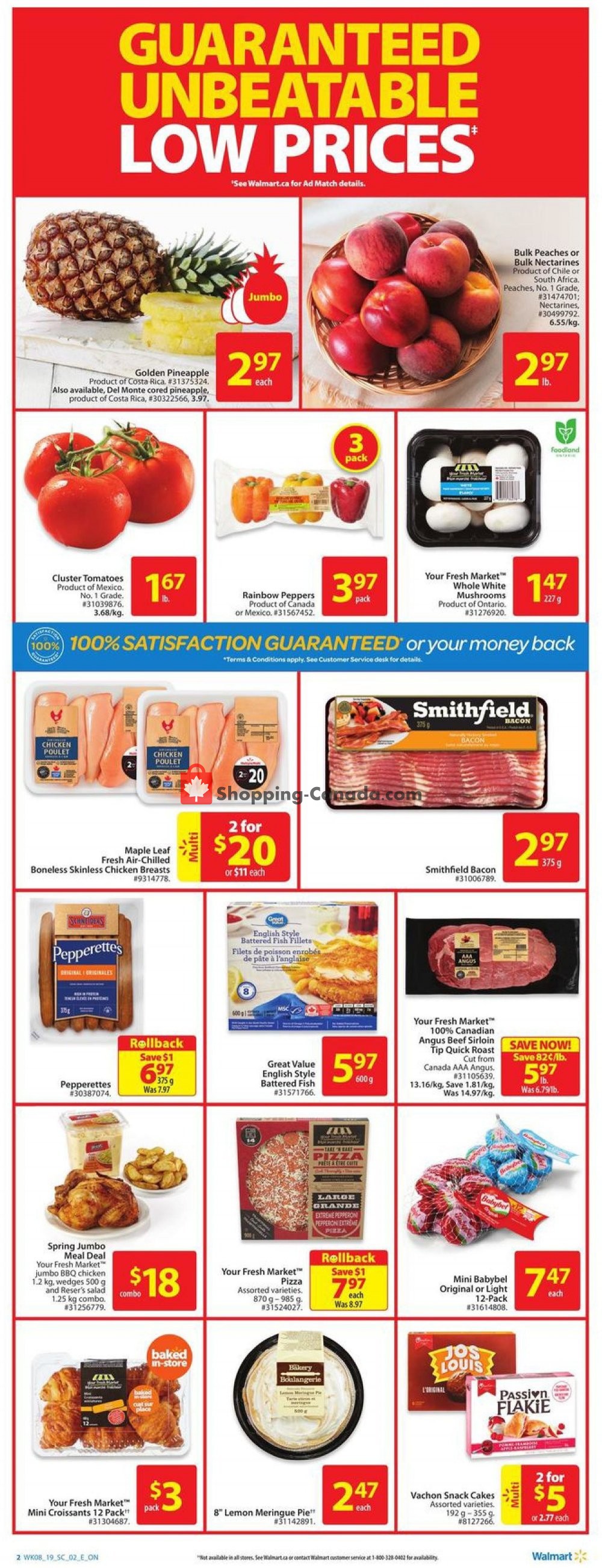 Walmart flyer from Thursday March 14, 2019 to Wednesday March 27, 2019 - page 2