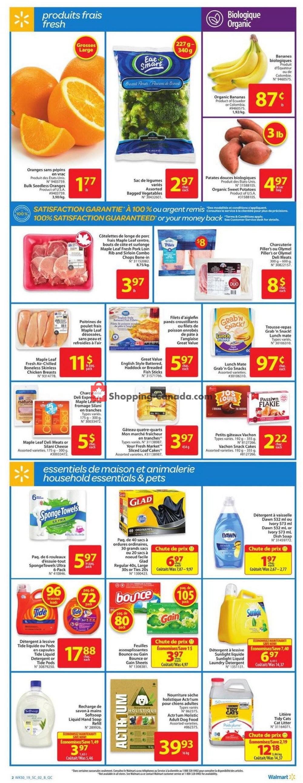 Walmart flyer from Thursday January 3, 2019 to Wednesday January 9, 2019 - page 2