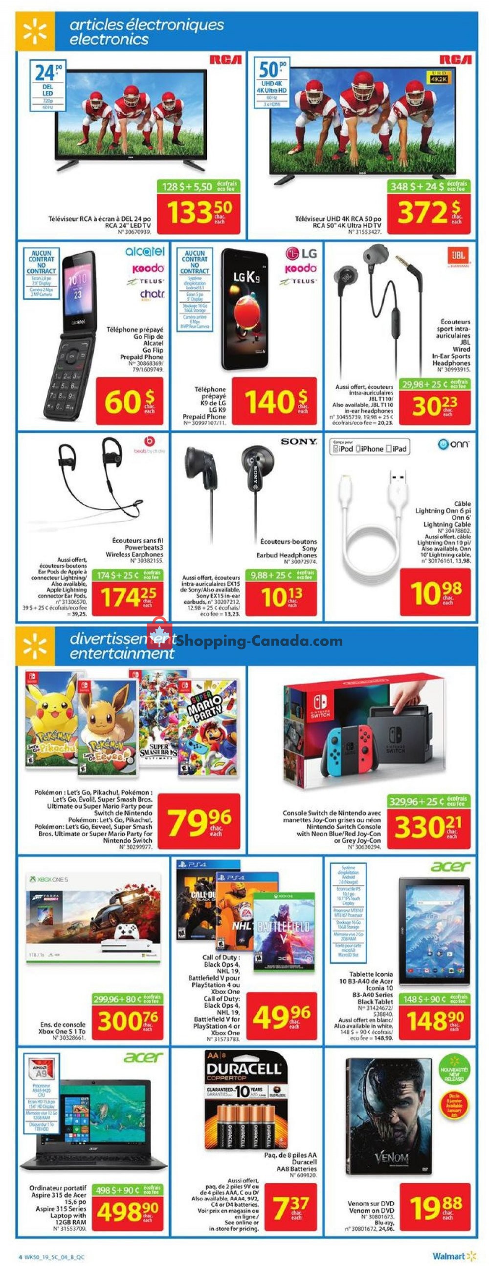 Walmart flyer from Thursday January 3, 2019 to Wednesday January 9, 2019 - page 7