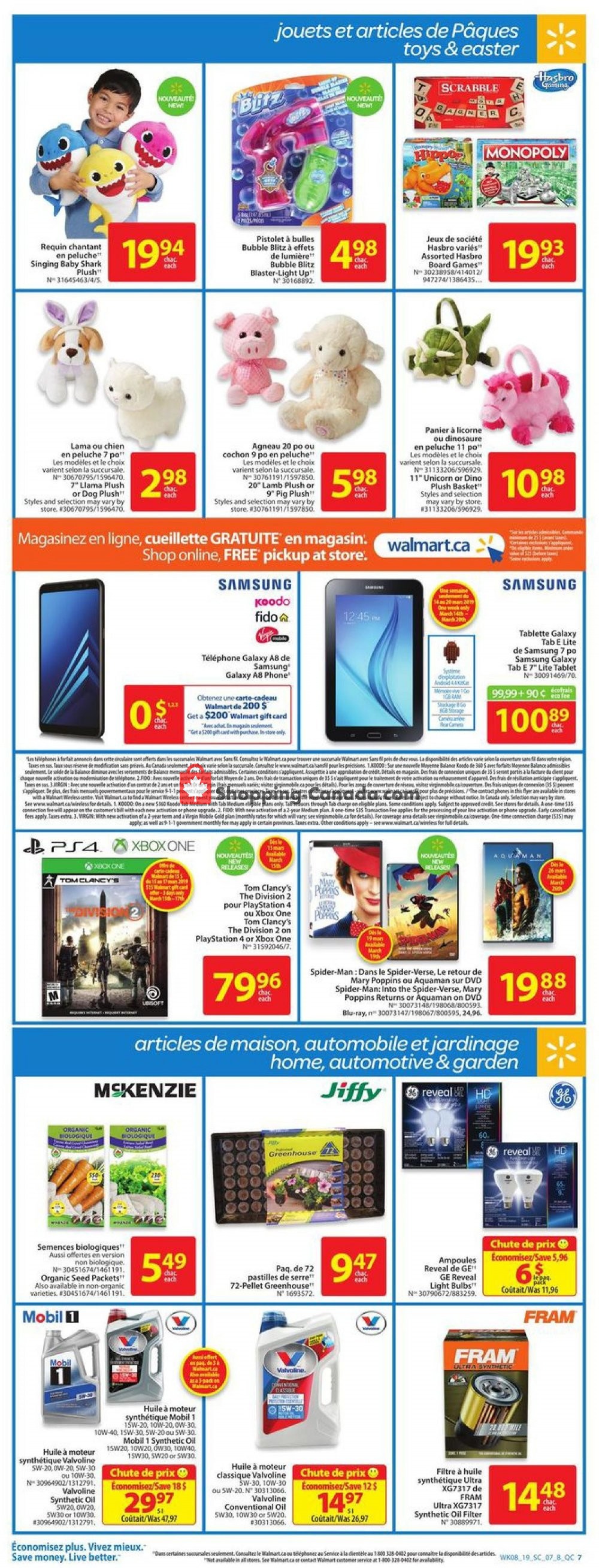 Walmart flyer from Thursday March 14, 2019 to Wednesday March 27, 2019 - page 10