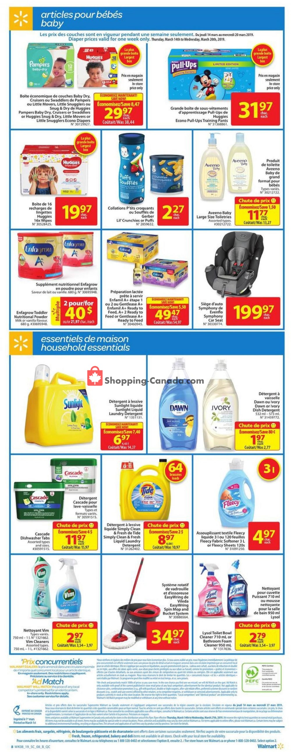 Walmart flyer from Thursday March 14, 2019 to Wednesday March 27, 2019 - page 13