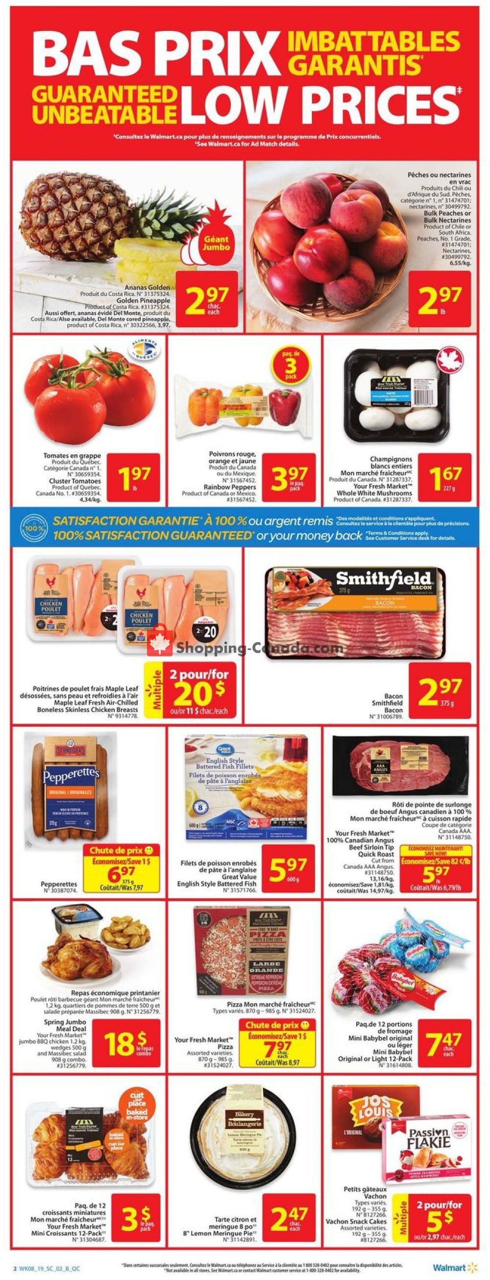 Walmart flyer from Thursday March 14, 2019 to Wednesday March 27, 2019 - page 2