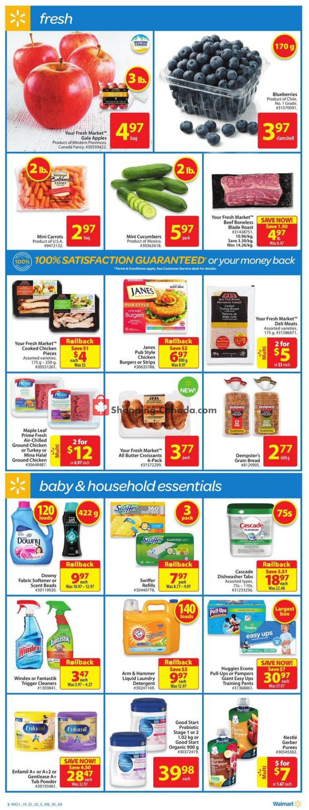 Walmart flyer from Thursday January 10, 2019 to Wednesday January 16, 2019 - page 2