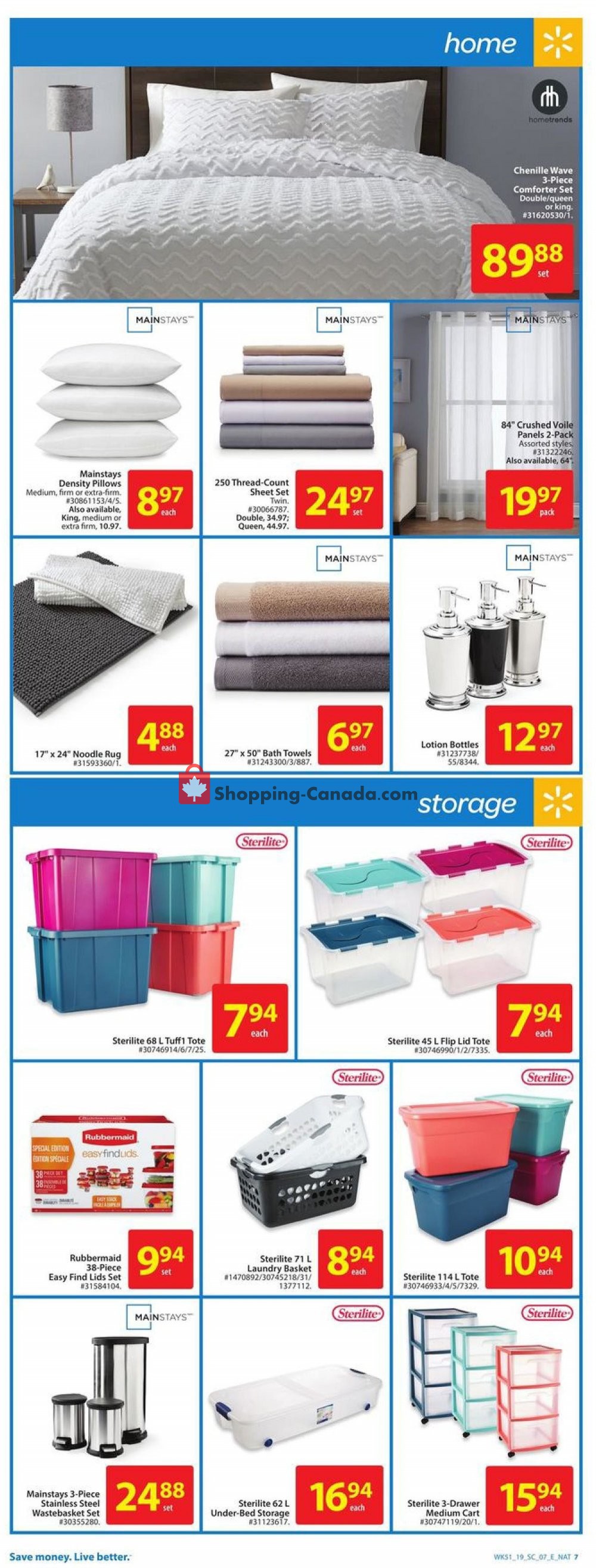 Walmart flyer from Thursday January 10, 2019 to Wednesday January 16, 2019 - page 9