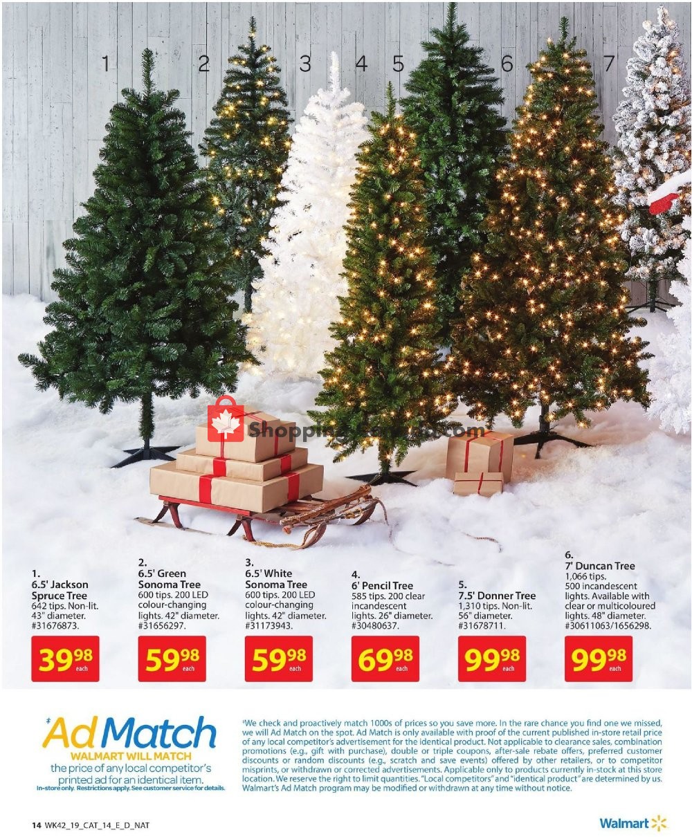 Walmart flyer from Thursday November 7, 2019 to Wednesday November 27, 2019 - page 14