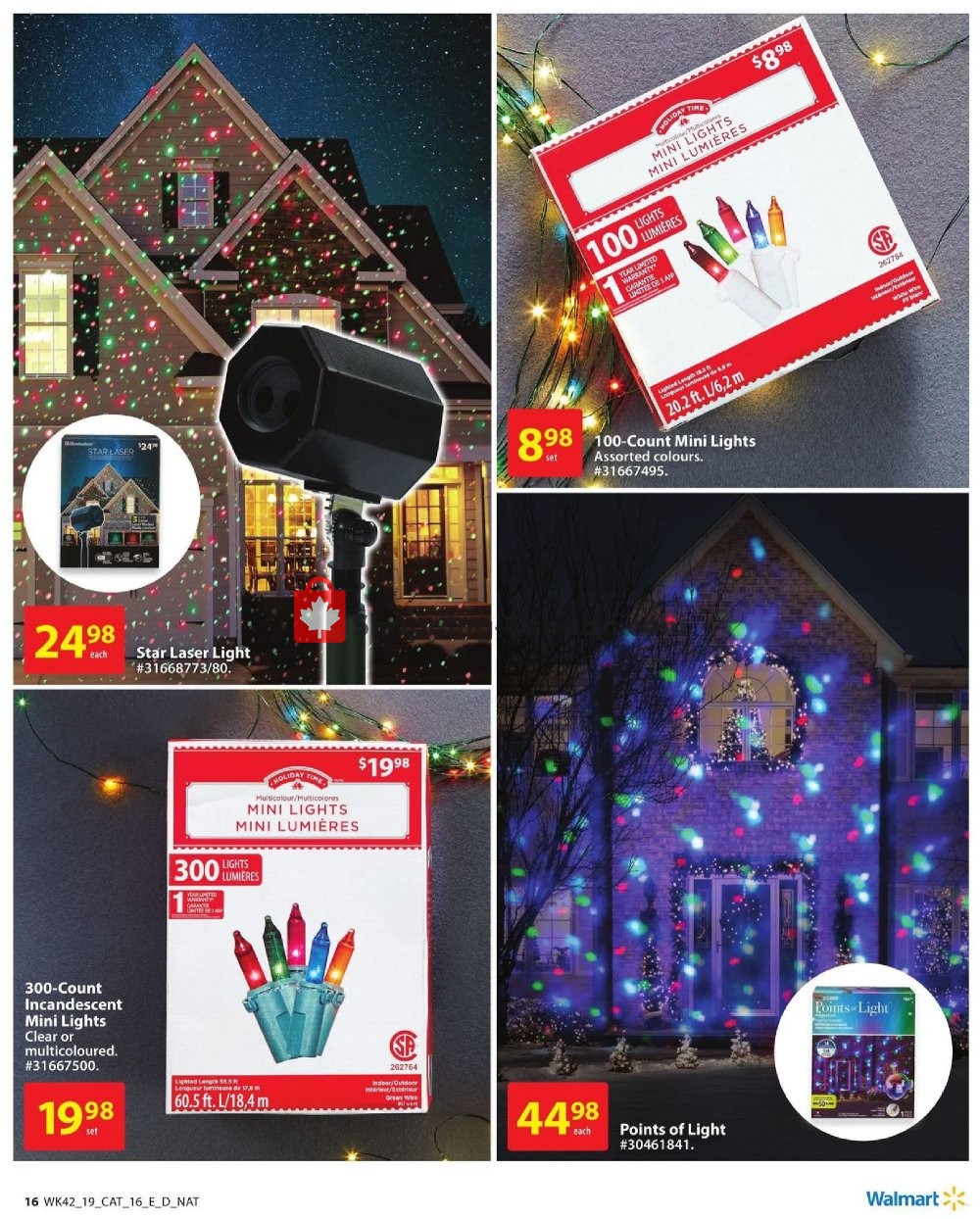 Walmart flyer from Thursday November 7, 2019 to Wednesday November 27, 2019 - page 16