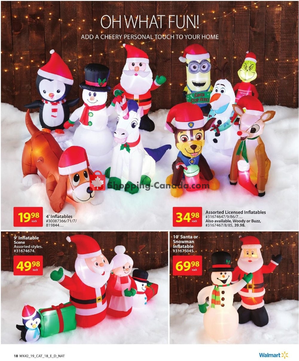 Walmart flyer from Thursday November 7, 2019 to Wednesday November 27, 2019 - page 18