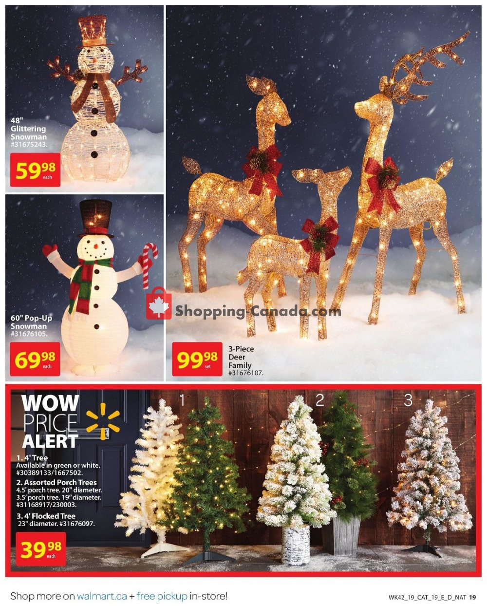 Walmart flyer from Thursday November 7, 2019 to Wednesday November 27, 2019 - page 19