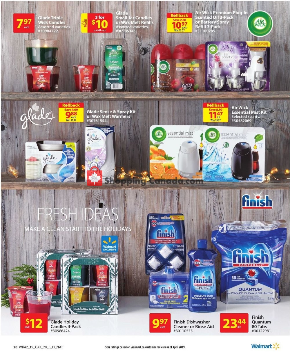Walmart flyer from Thursday November 7, 2019 to Wednesday November 27, 2019 - page 20