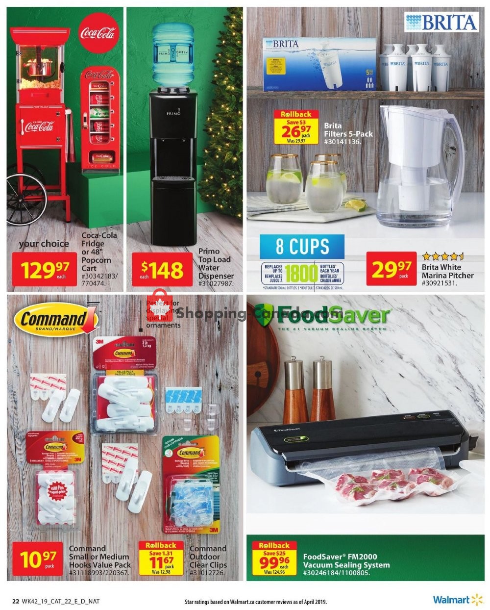 Walmart flyer from Thursday November 7, 2019 to Wednesday November 27, 2019 - page 22