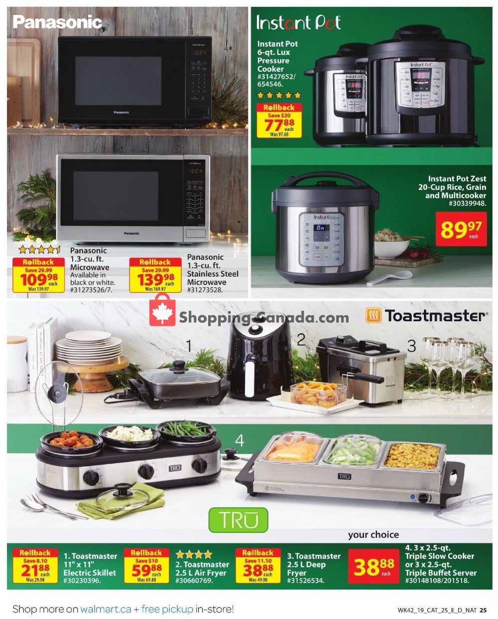 Walmart flyer from Thursday November 7, 2019 to Wednesday November 27, 2019 - page 25