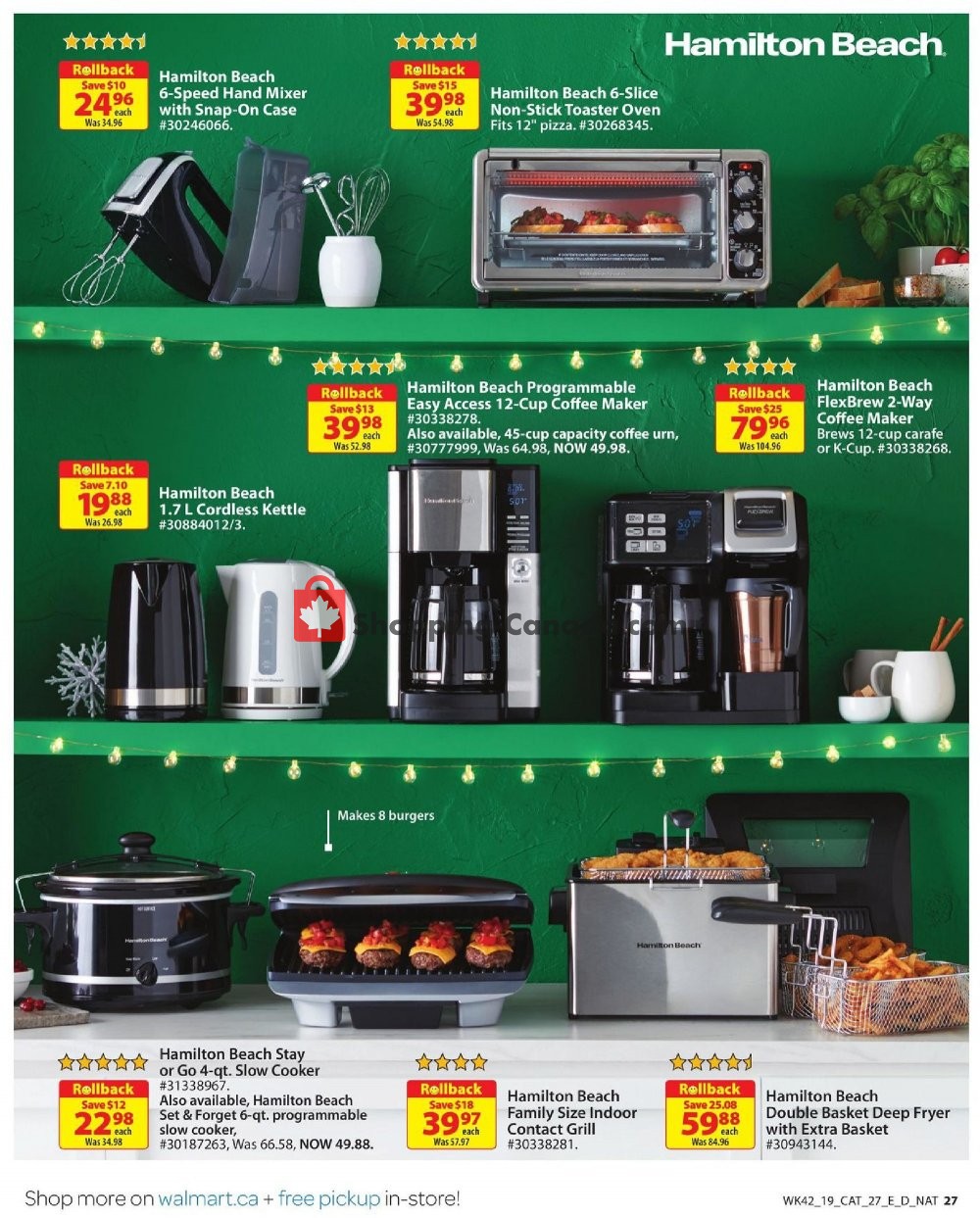 Walmart flyer from Thursday November 7, 2019 to Wednesday November 27, 2019 - page 27