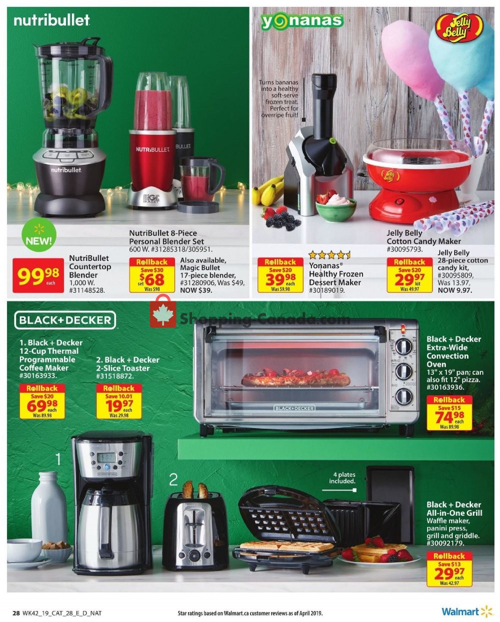 Walmart flyer from Thursday November 7, 2019 to Wednesday November 27, 2019 - page 28