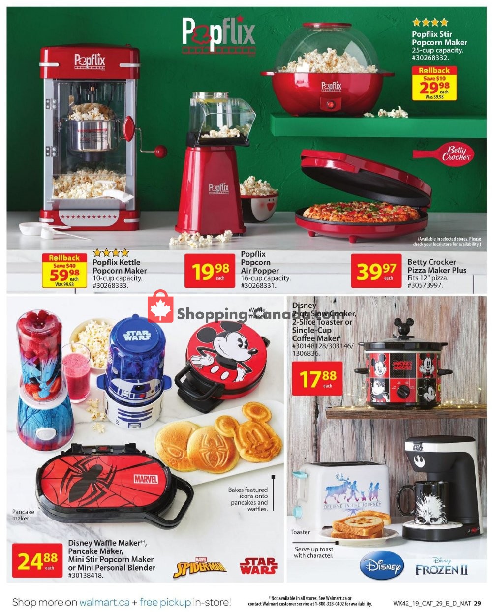 Walmart flyer from Thursday November 7, 2019 to Wednesday November 27, 2019 - page 29
