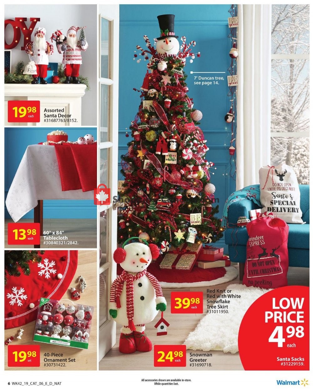 Walmart flyer from Thursday November 7, 2019 to Wednesday November 27, 2019 - page 6