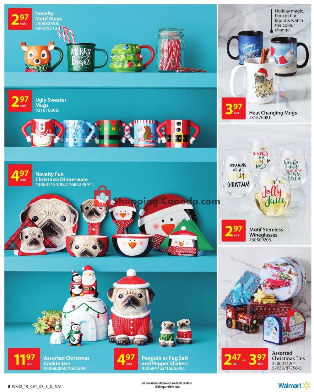 Walmart flyer from Thursday November 7, 2019 to Wednesday November 27, 2019 - page 8