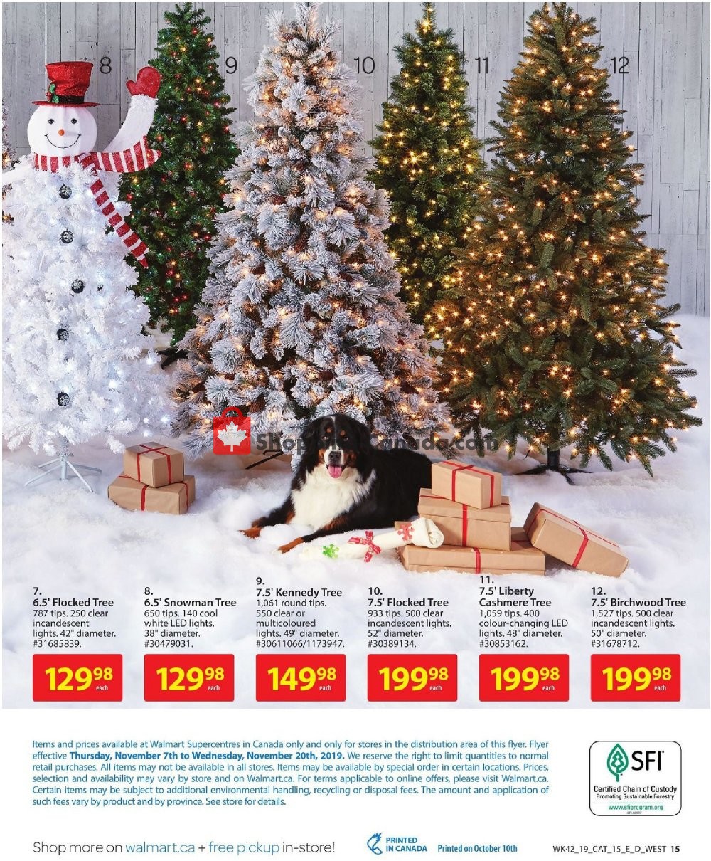 Walmart flyer from Thursday November 7, 2019 to Wednesday November 27, 2019 - page 15