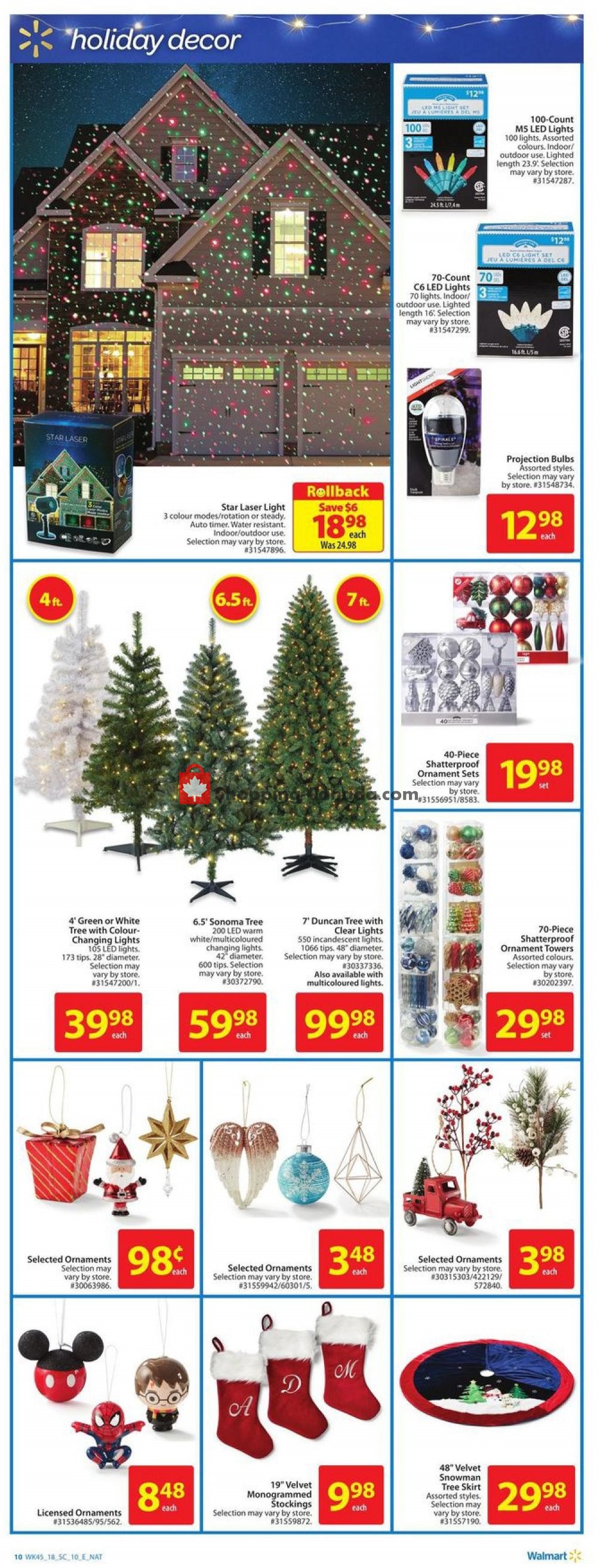 Walmart flyer from Thursday November 29, 2018 to Wednesday December 5, 2018 - page 10