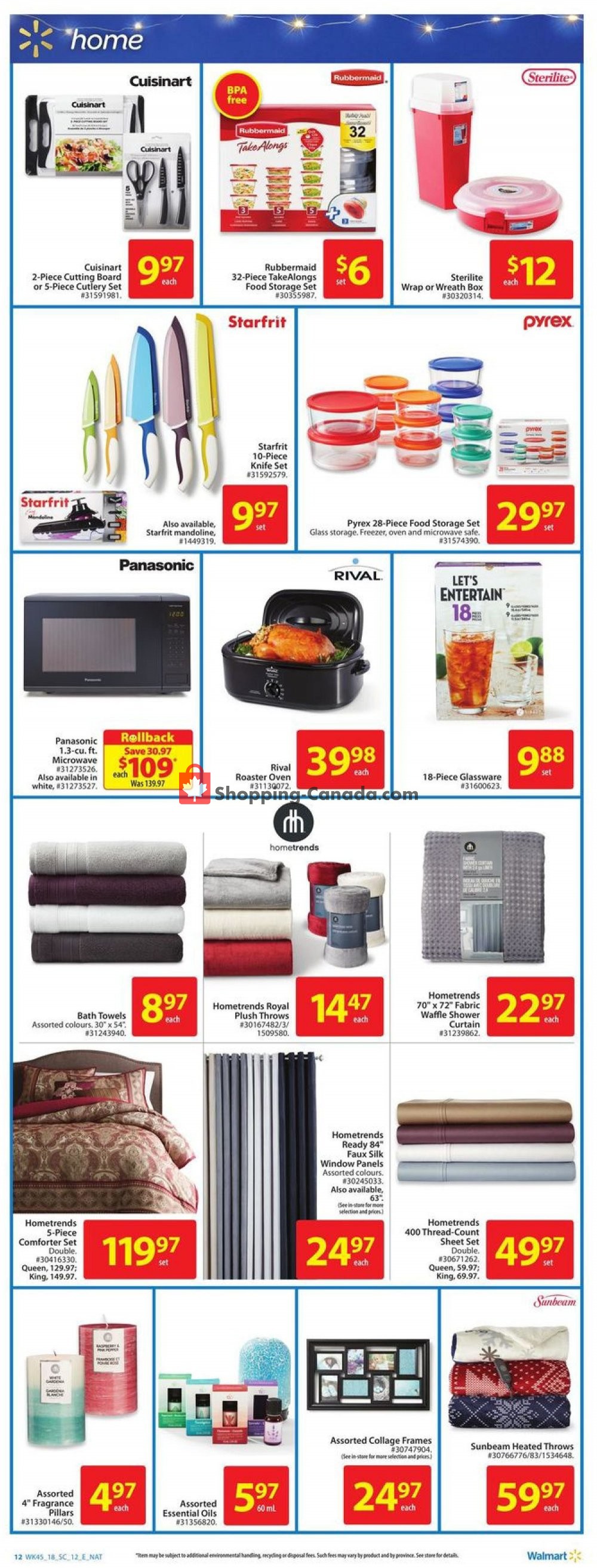 Walmart flyer from Thursday November 29, 2018 to Wednesday December 5, 2018 - page 12