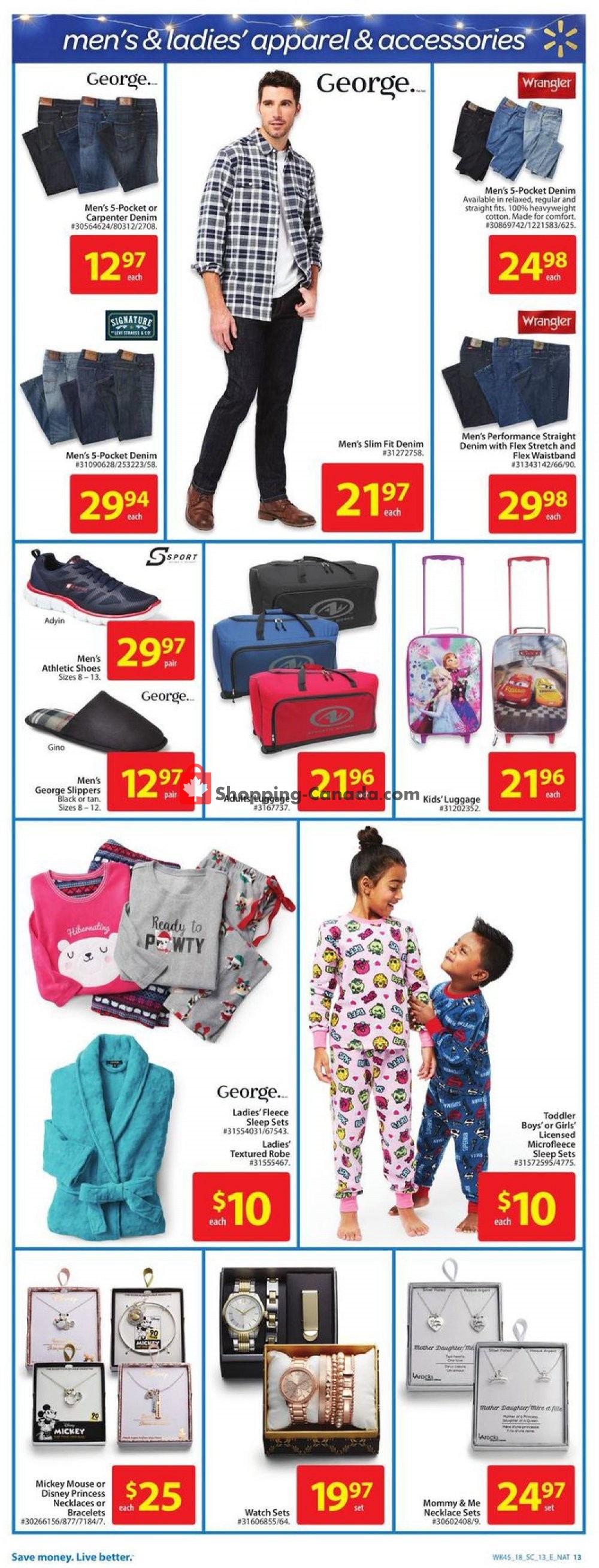 Walmart flyer from Thursday November 29, 2018 to Wednesday December 5, 2018 - page 13