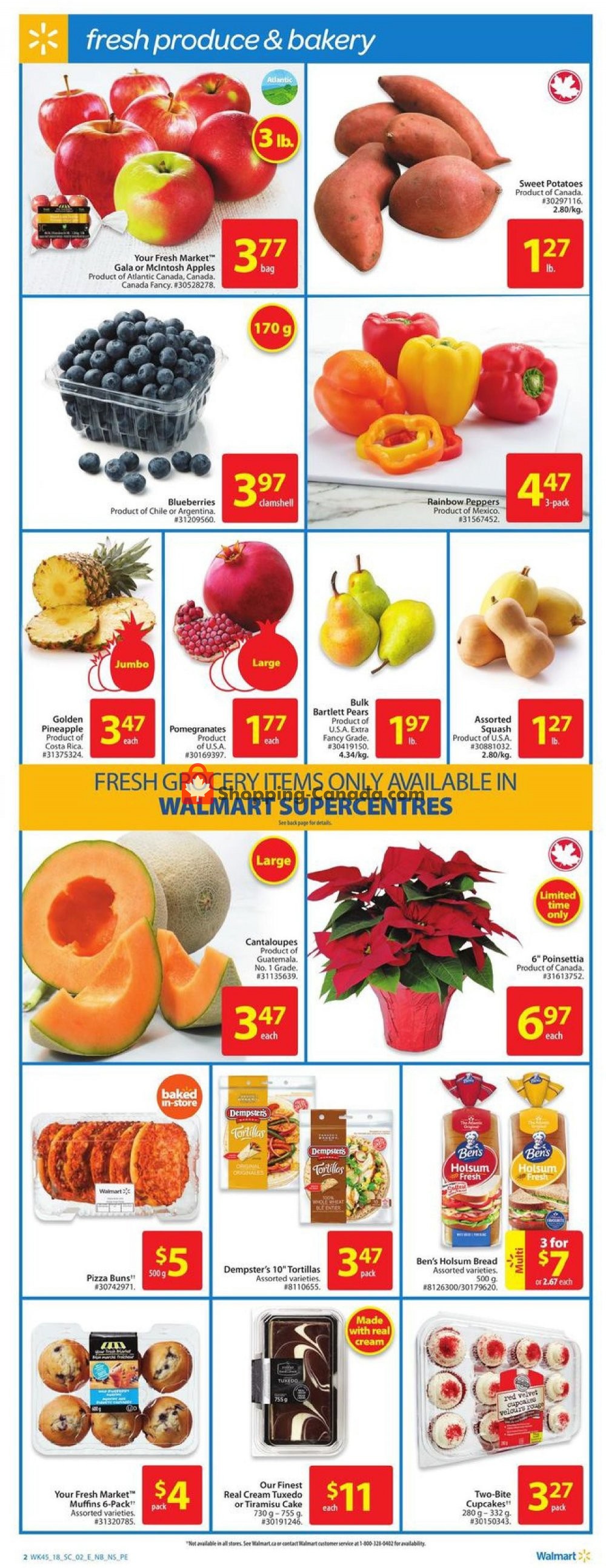 Walmart flyer from Thursday November 29, 2018 to Wednesday December 5, 2018 - page 2