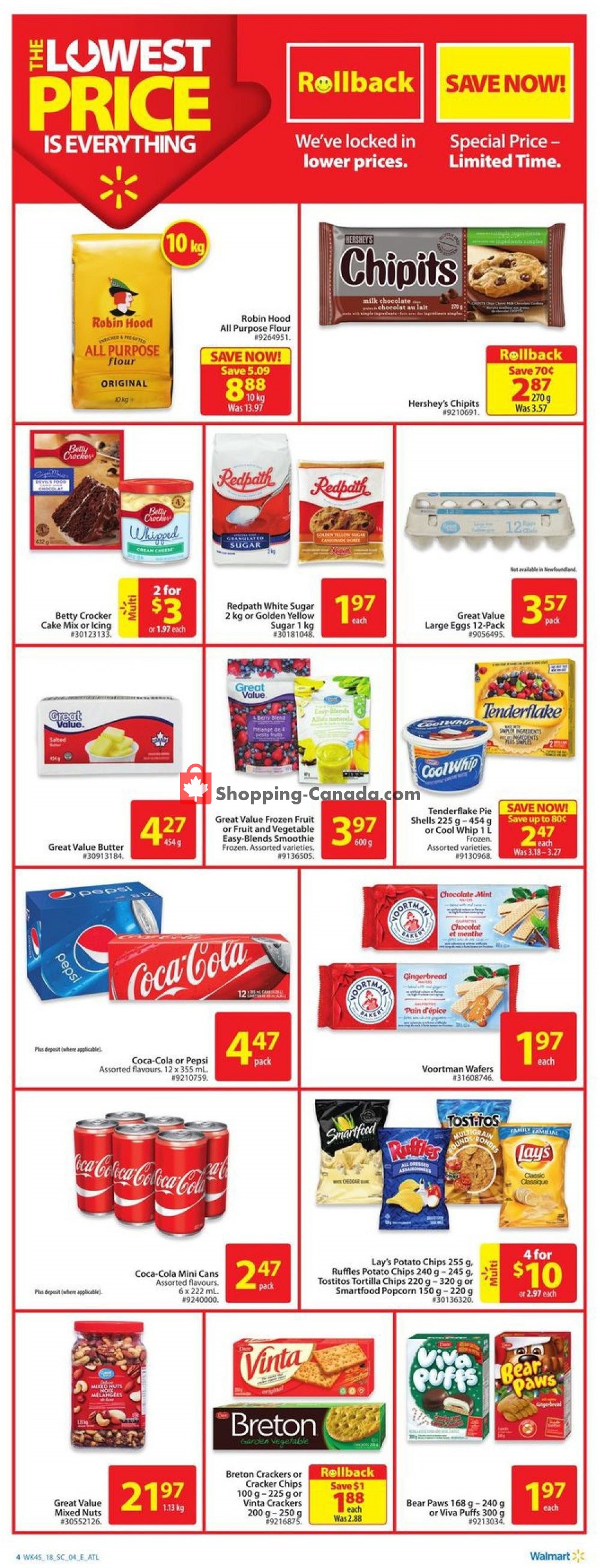 Walmart flyer from Thursday November 29, 2018 to Wednesday December 5, 2018 - page 4