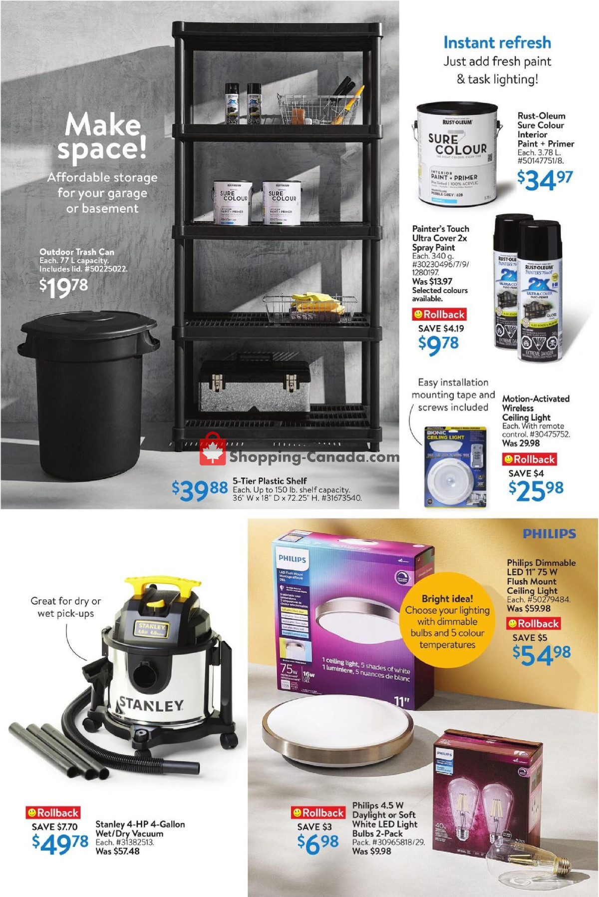Walmart flyer from Thursday March 14, 2024 to Wednesday April 3, 2024 - page 15