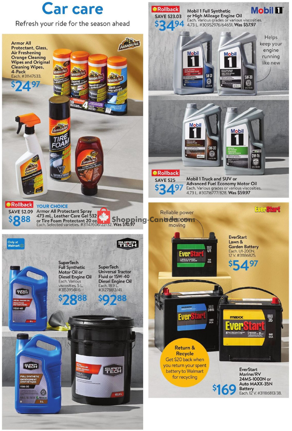 Walmart flyer from Thursday March 14, 2024 to Wednesday April 3, 2024 - page 16