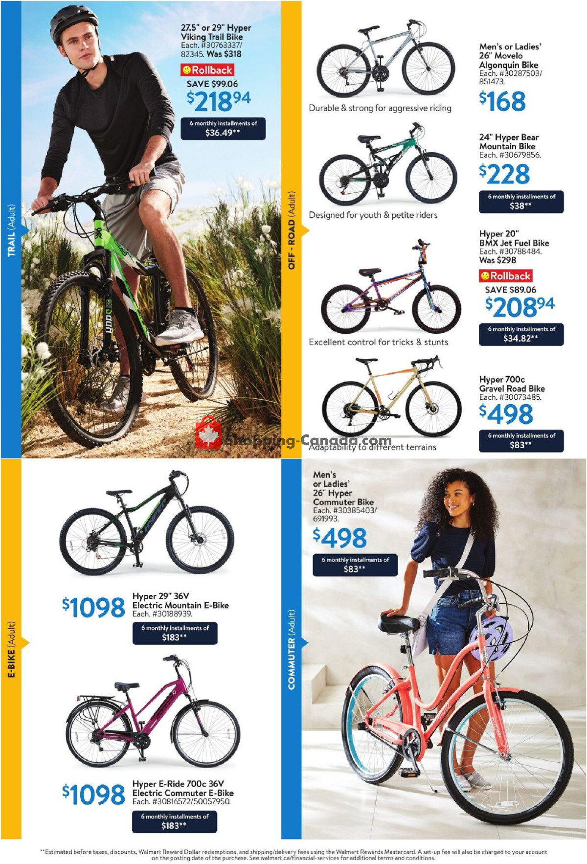 Walmart flyer from Thursday March 14, 2024 to Wednesday April 3, 2024 - page 18