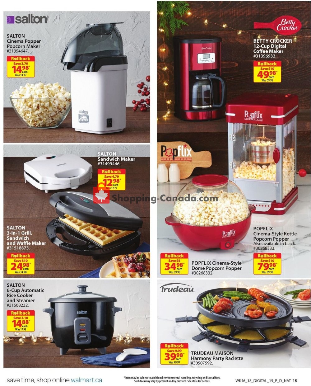 Walmart flyer from Thursday December 6, 2018 to Monday December 24, 2018 - page 15