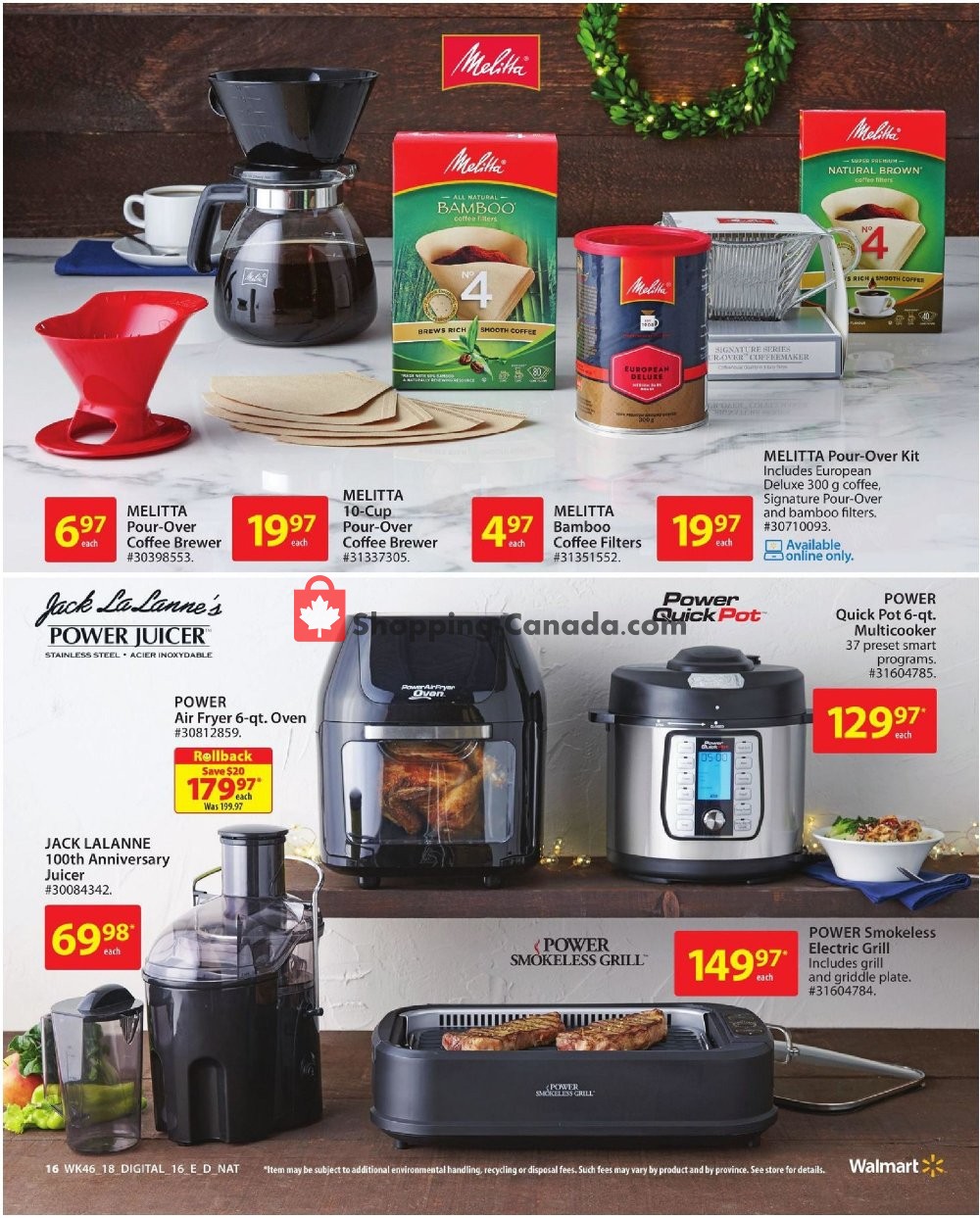 Walmart flyer from Thursday December 6, 2018 to Monday December 24, 2018 - page 16